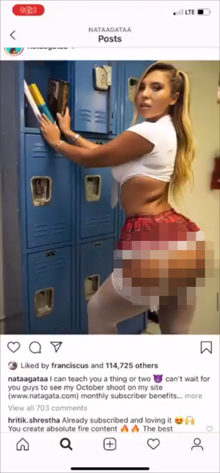 Natalia Garibotto's Instagram Post