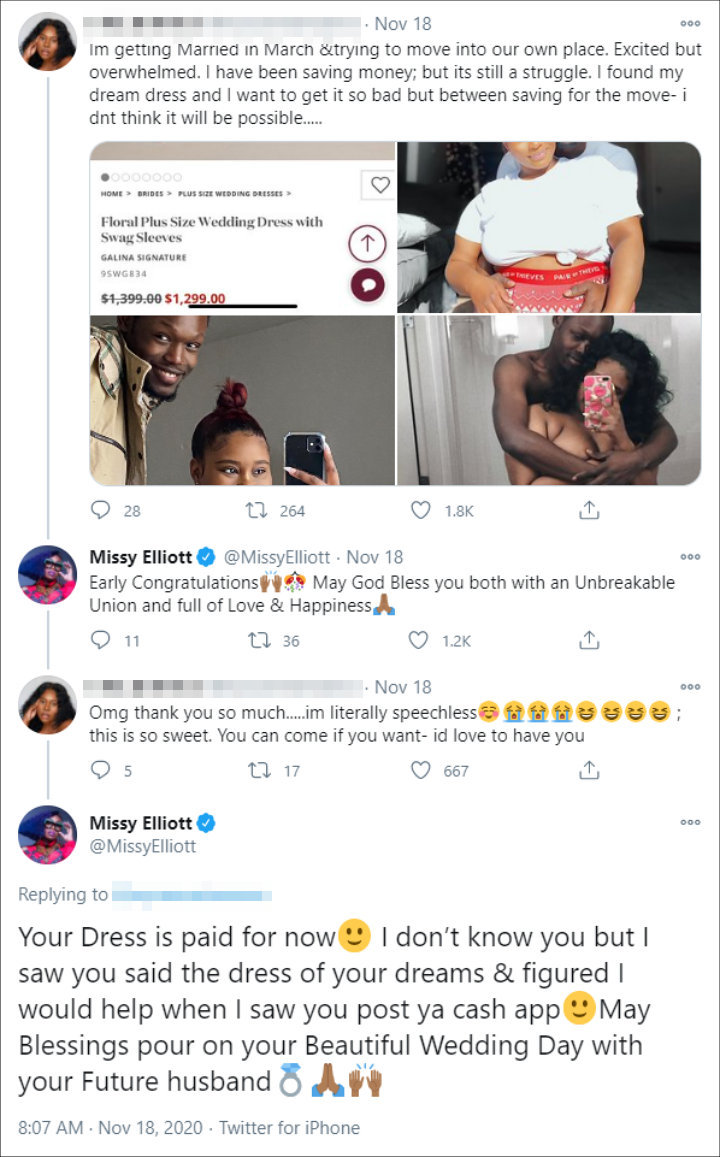 Missy Elliott's Tweets