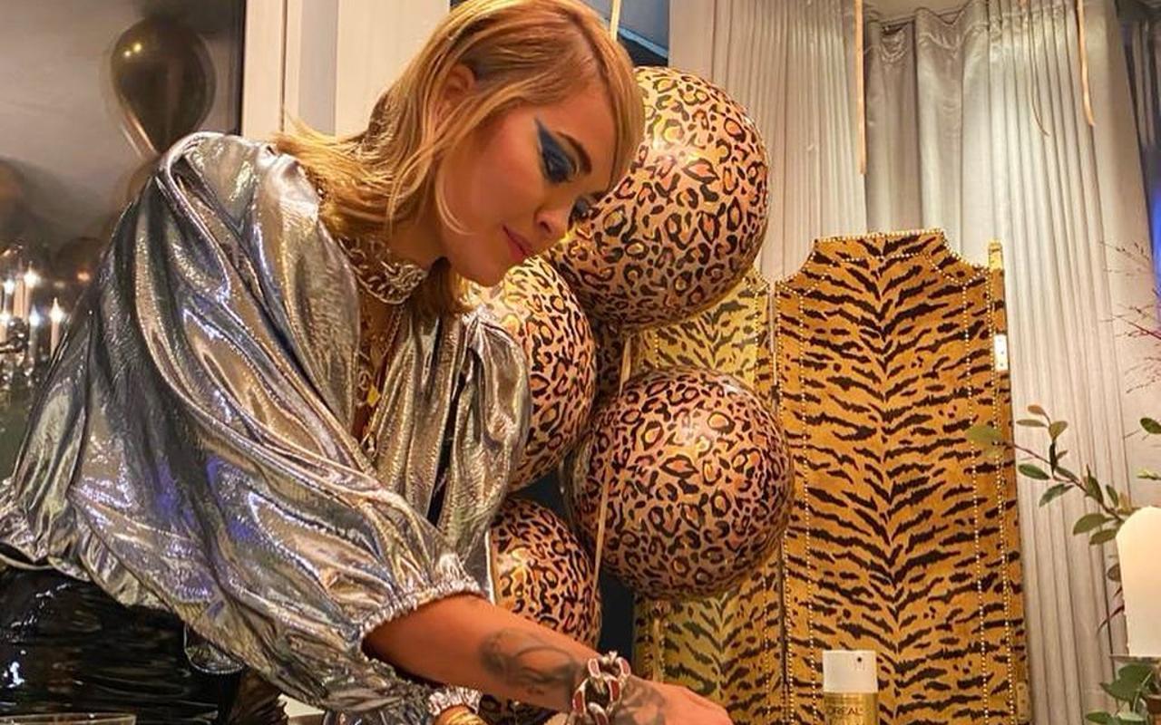 Rita Ora Glams Up as She Celebrates 30th Birthday With Lavish House Party