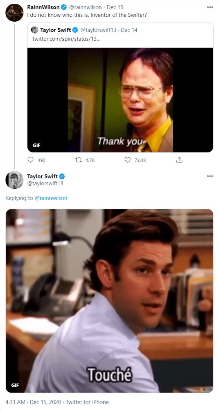 Taylor Swift's Tweet