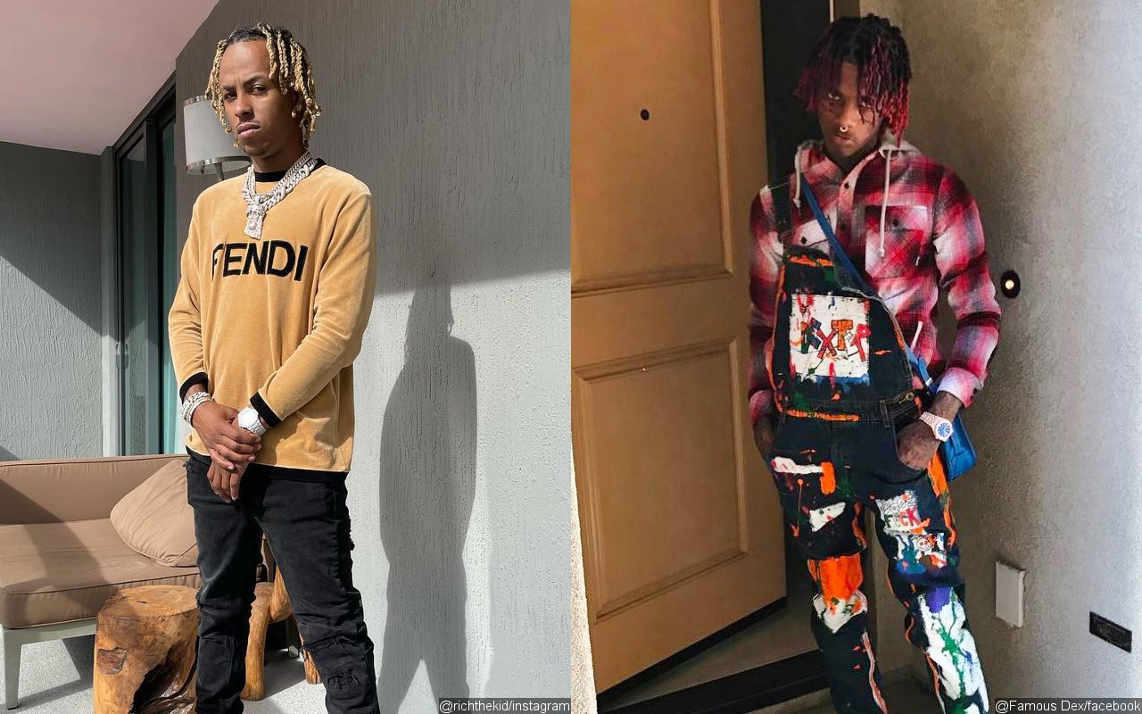 Rich The Kid Takes Famous Dex on Private Jet Before Rehab Stint for Drug Addiction