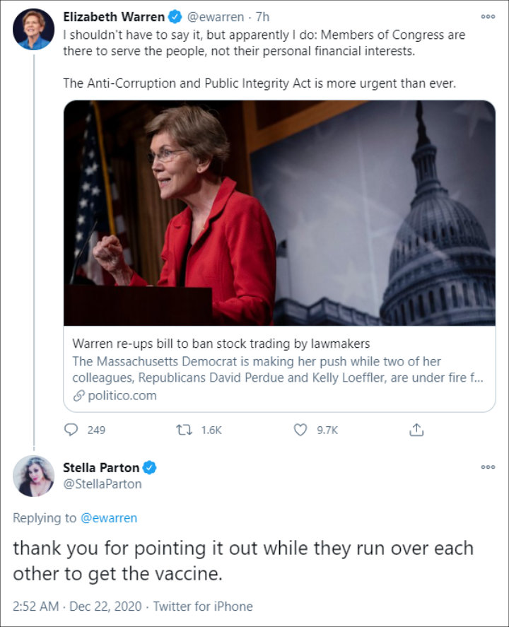 Stella Parton's Tweet