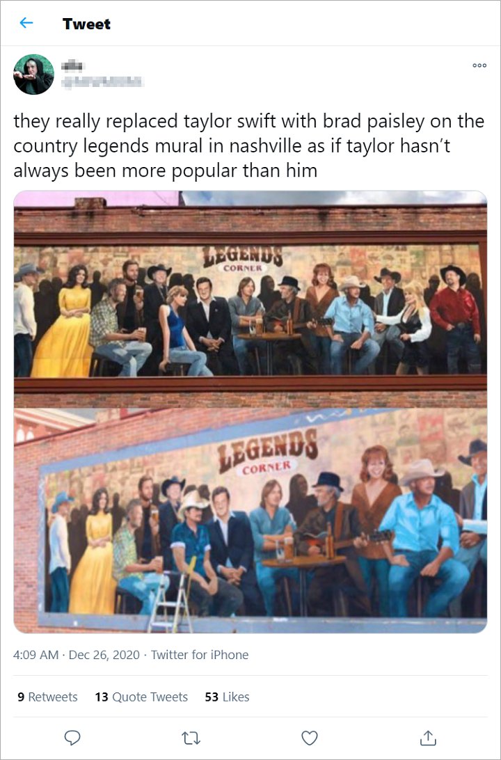 Tweet by Taylor Swift Fan