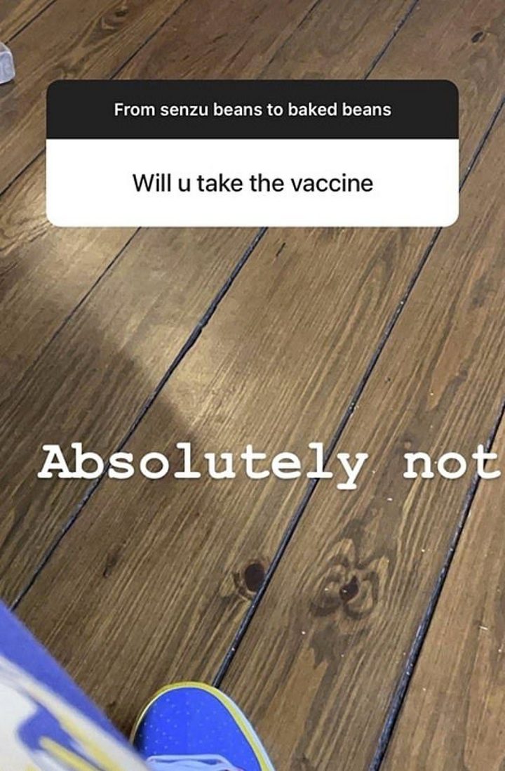 Anwar Hadid says no to Covid-19 vaccine