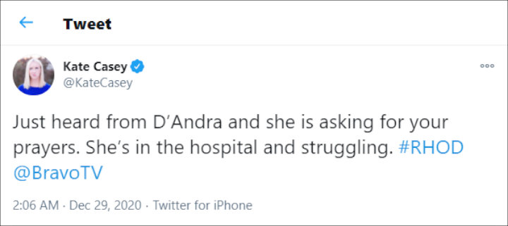 Kate Casey's Tweet