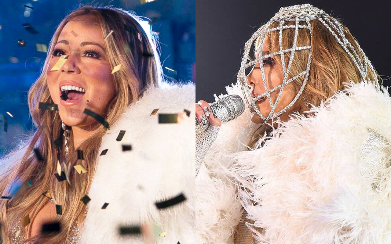 Twitter Reacts to Mariah Carey's Shady Smile During Jennifer Lopez's NYE Performance