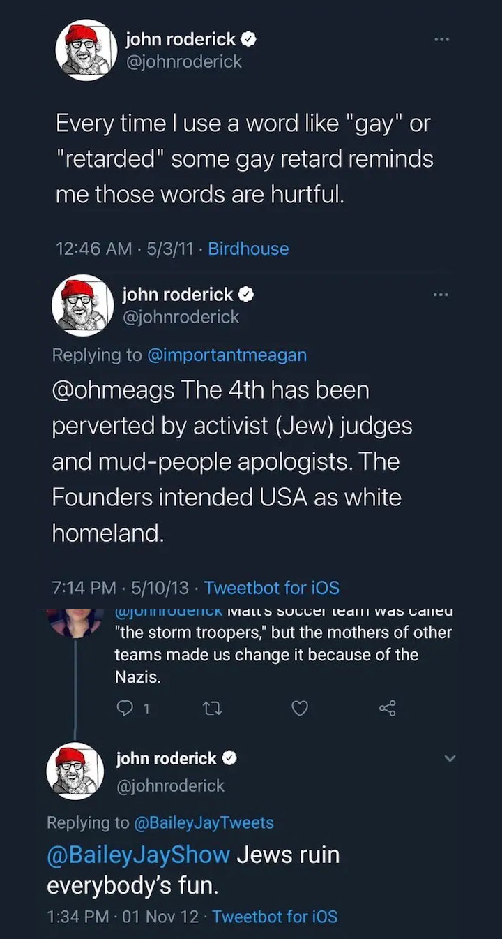 Bean Dad a.k.a. John Roderick's Old Tweets