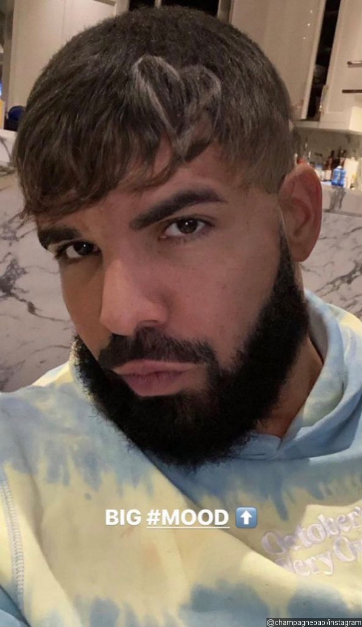 Drake debuted shocking hair makeover