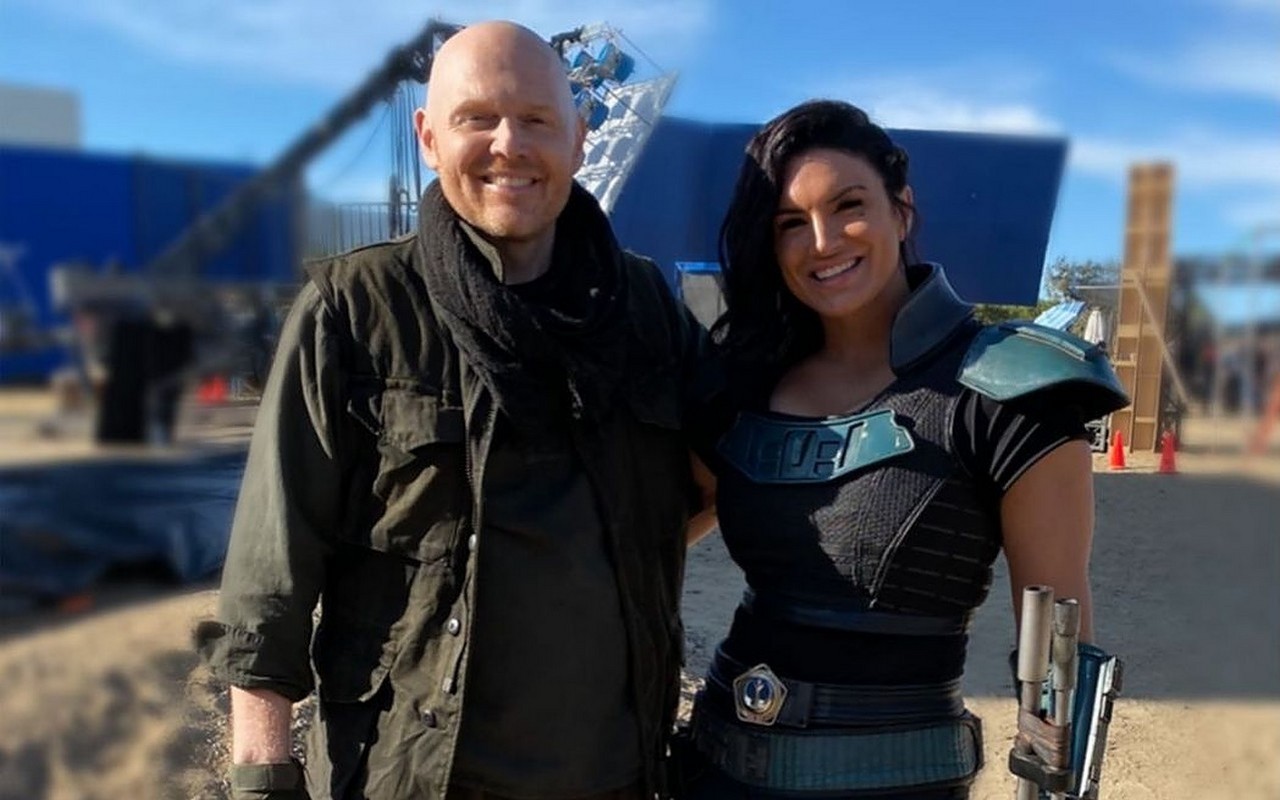 Gina Carano Defended by 'Mandalorian' Co-Star Bill Burr in Expletive-Laden Comment