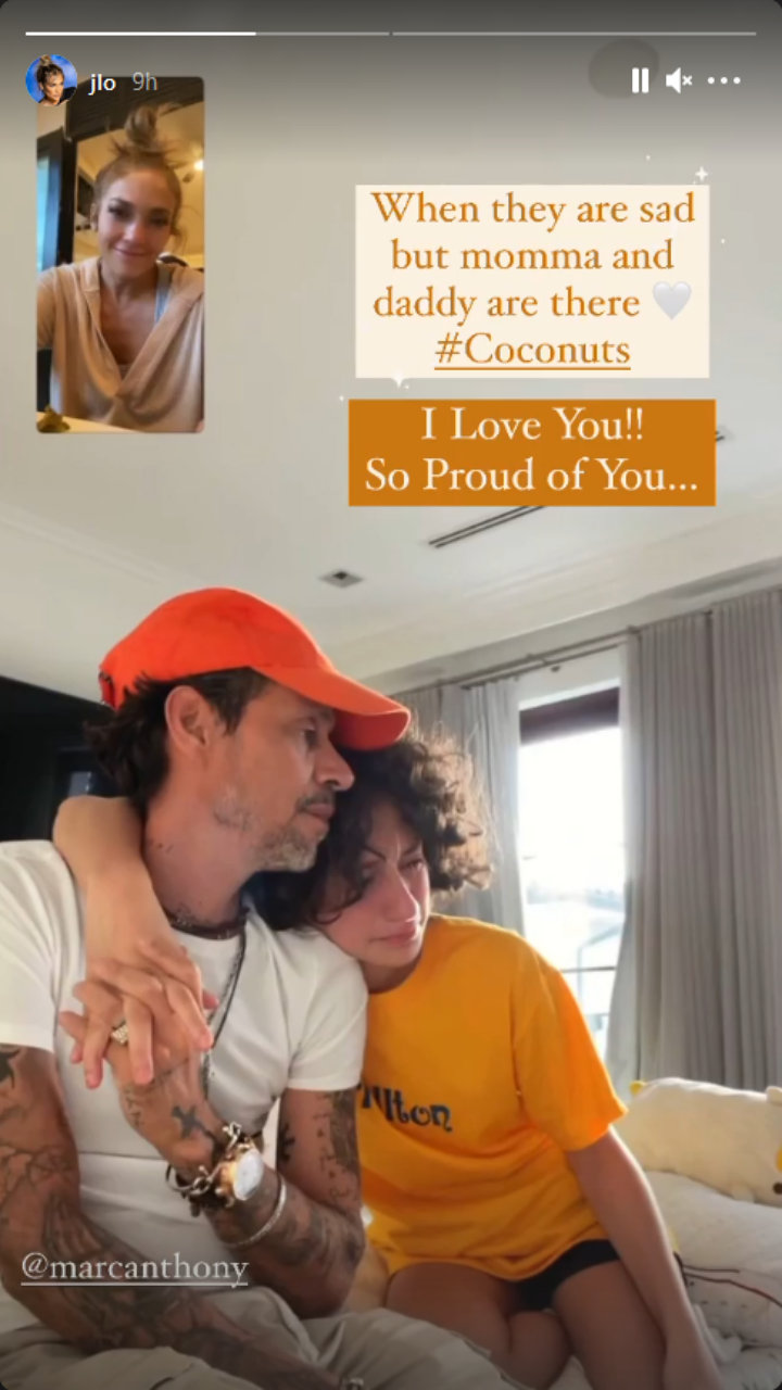 Jennifer Lopez's IG Story