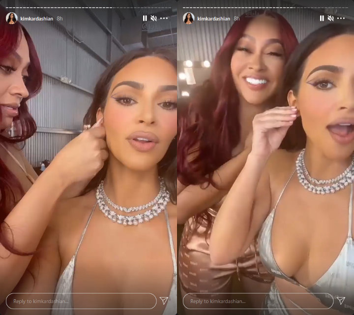 Kim Kardashian's Instagram Stories