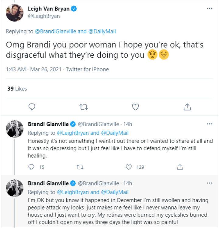 Brandi Glanville's Tweets