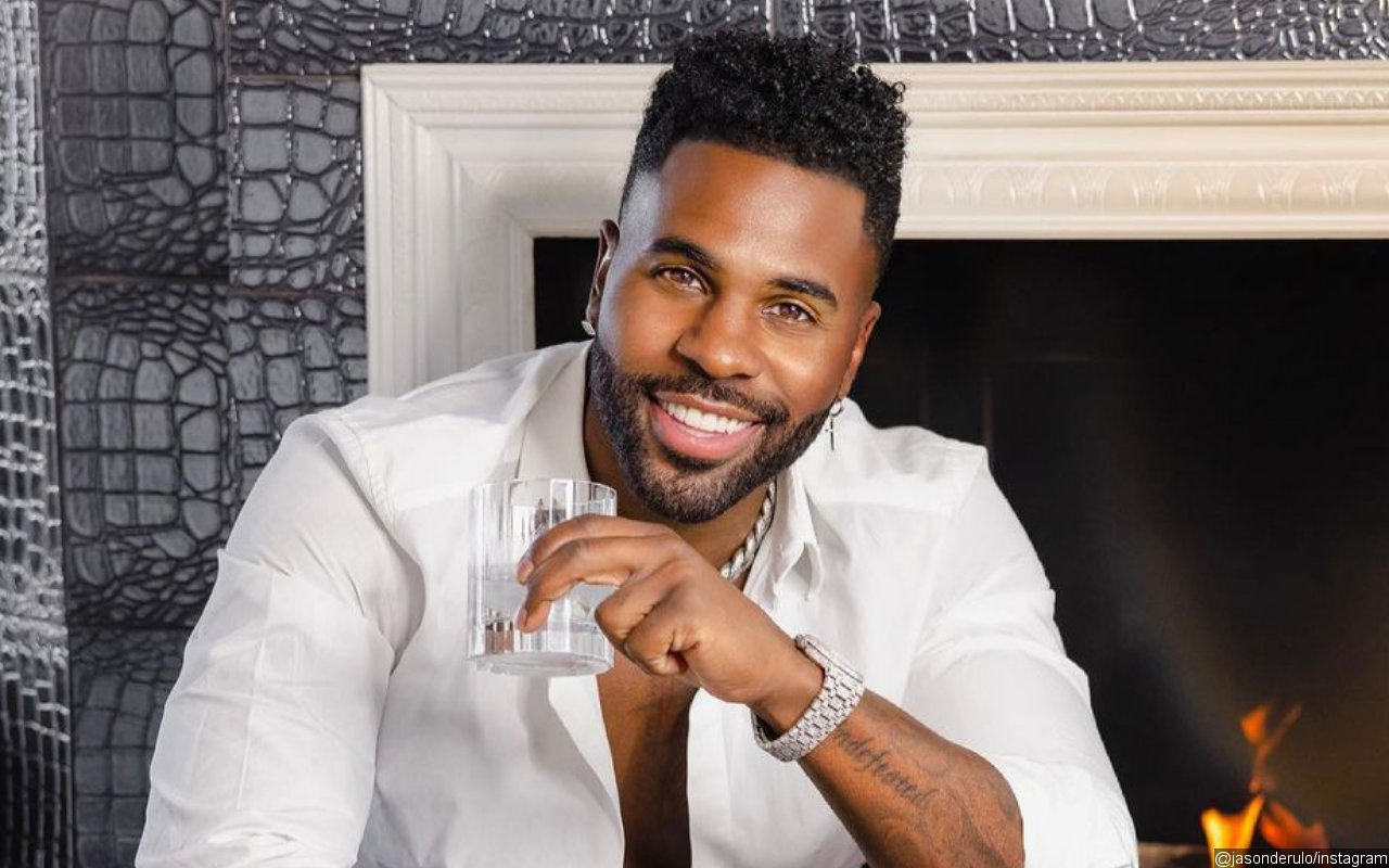 Jason Derulo Throws Epic Gender Reveal Party With Blue Firework Display