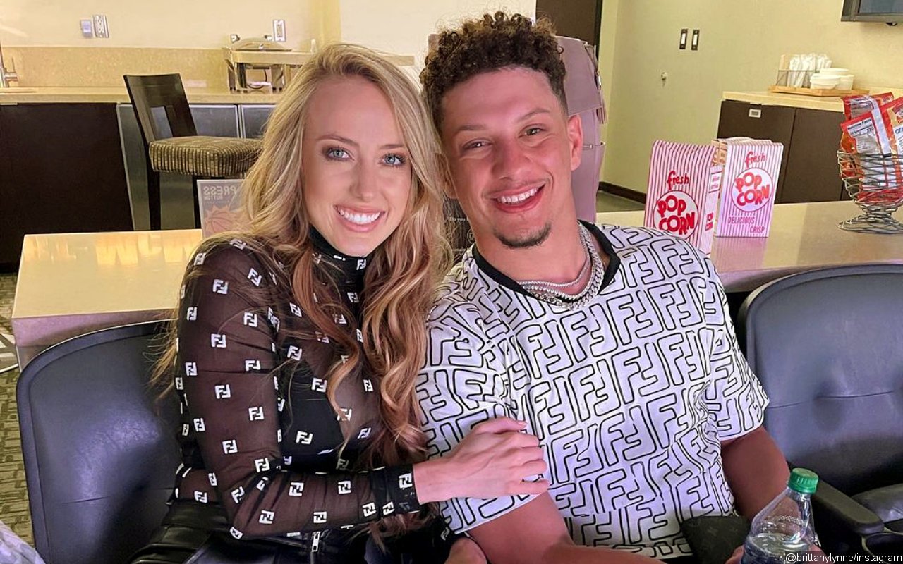 Patrick Mahomes' Fiancee Tells 'Concerned' Fans She Never 'Left' Their Newborn Daughter