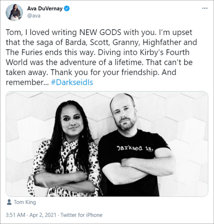 Ava DuVernay's Tweet