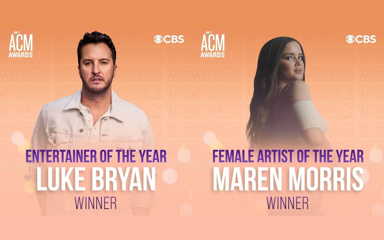ACM Awards 2021: Luke Bryan and Maren Morris Top Winner List