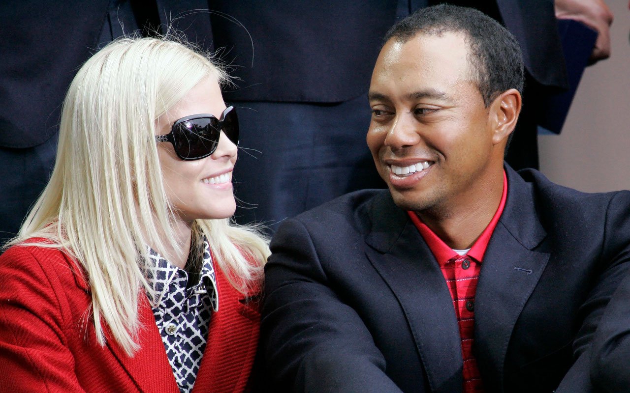 Tiger Woods and Elin Nordegren (2010)