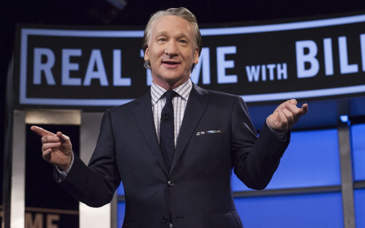 Bill Maher Forced to Reschedule 'Real Time' After Testing Positive for COVID Despite Vaccination