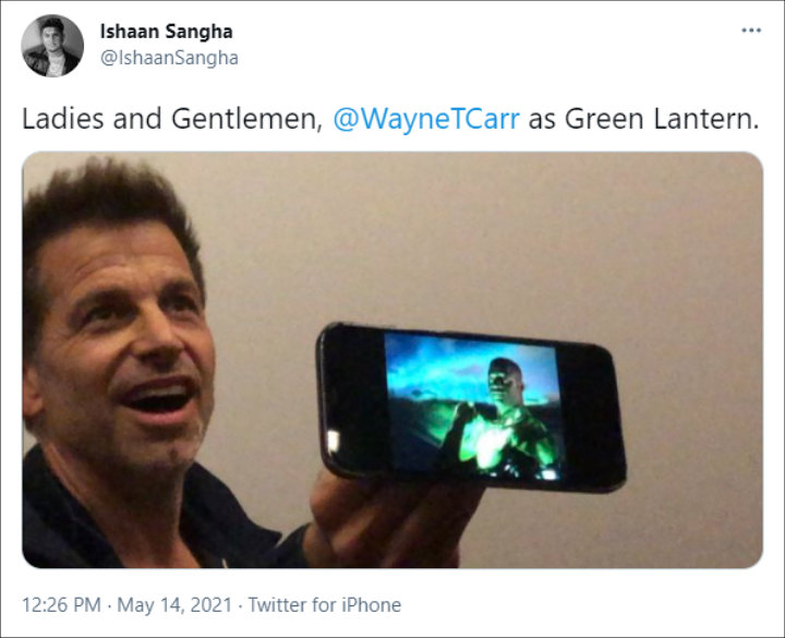 Green Lantern in 'Zack Snyder's Justice League'
