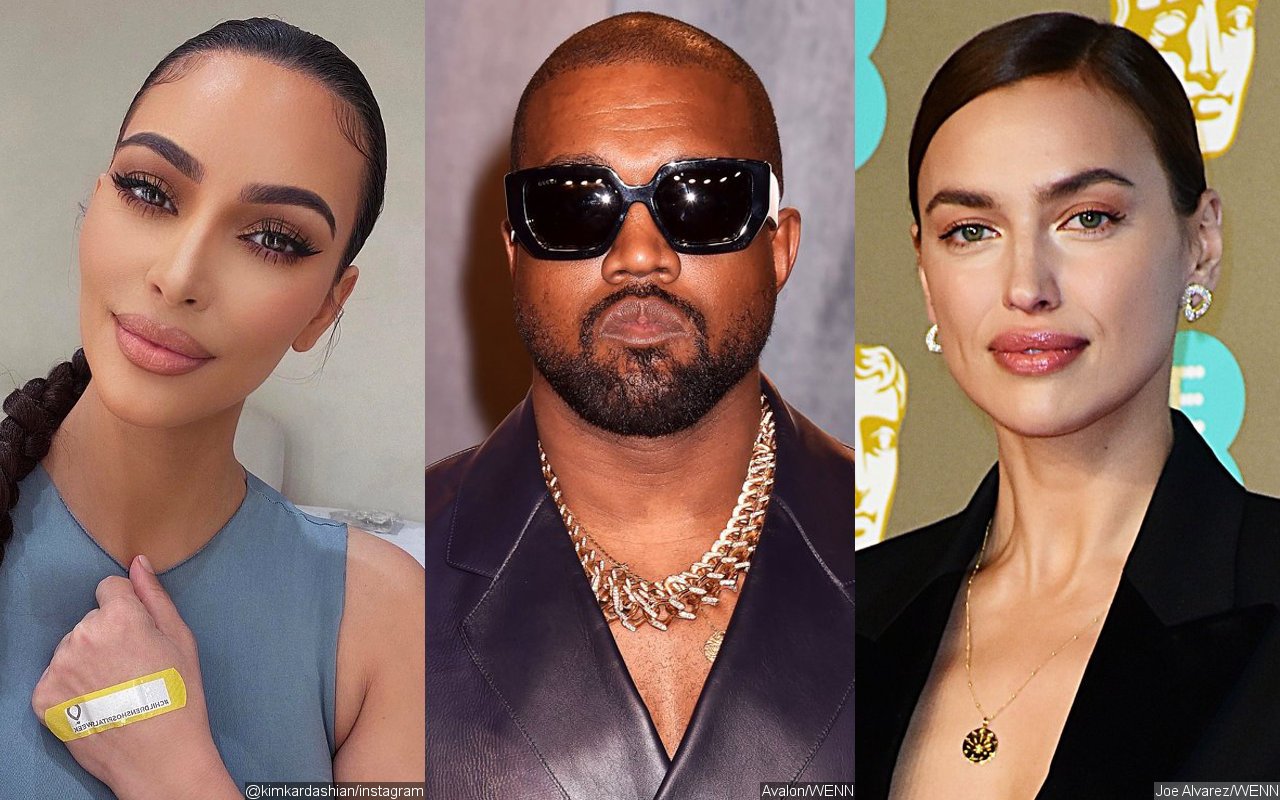 Kim Kardashian Does Not Believe in Rumors About Kanye West Dating Irina Shayk