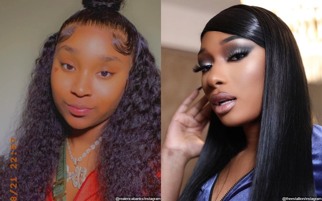 Erica Banks Shuts Down Question About Rumored Megan Thee Stallion Beef