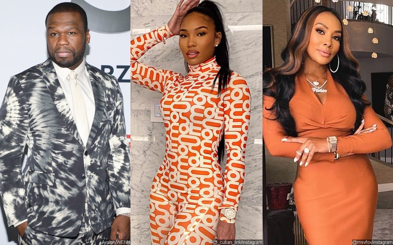 50 Cent's GF Continues to Shade Vivica A. Fox After Actress Shares Throwback Pics With Him