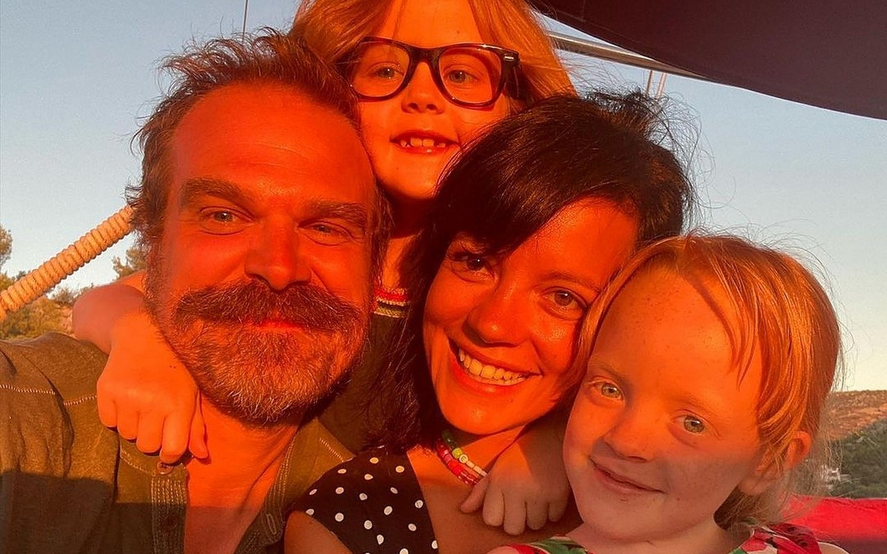Lily Allen's Kid Called David Harbour 'Just Some Guy' in Their Lives Before the Couple Wed