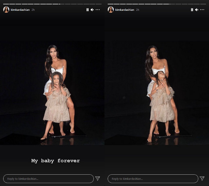 Kim Kardashian via Instagram Story