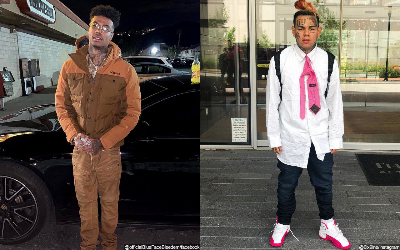 Blueface Accuses 6ix9ine of 'Playing Victim' for Getting His Instagram Account Suspended Amid Feud