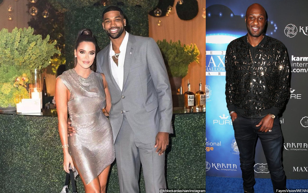 Khloe Kardashian Dubs Tristan Thompson and Lamar Odom's Flirtatious Comments 'Childish'