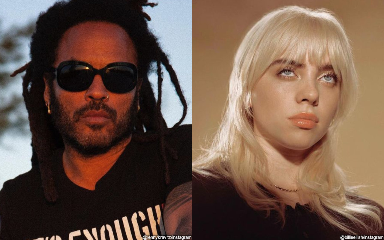 Lenny Kravitz and Billie Eilish Named Among PETA's Most Beautiful Vegan Celebrities