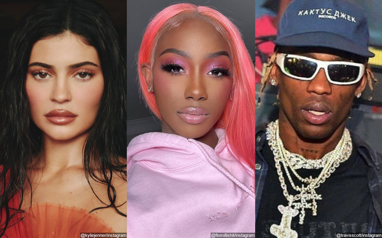 Kylie Jenner's Fans Drag Flo Milli for Dubbing Herself and Travis Scott 'Barbie and Ken'
