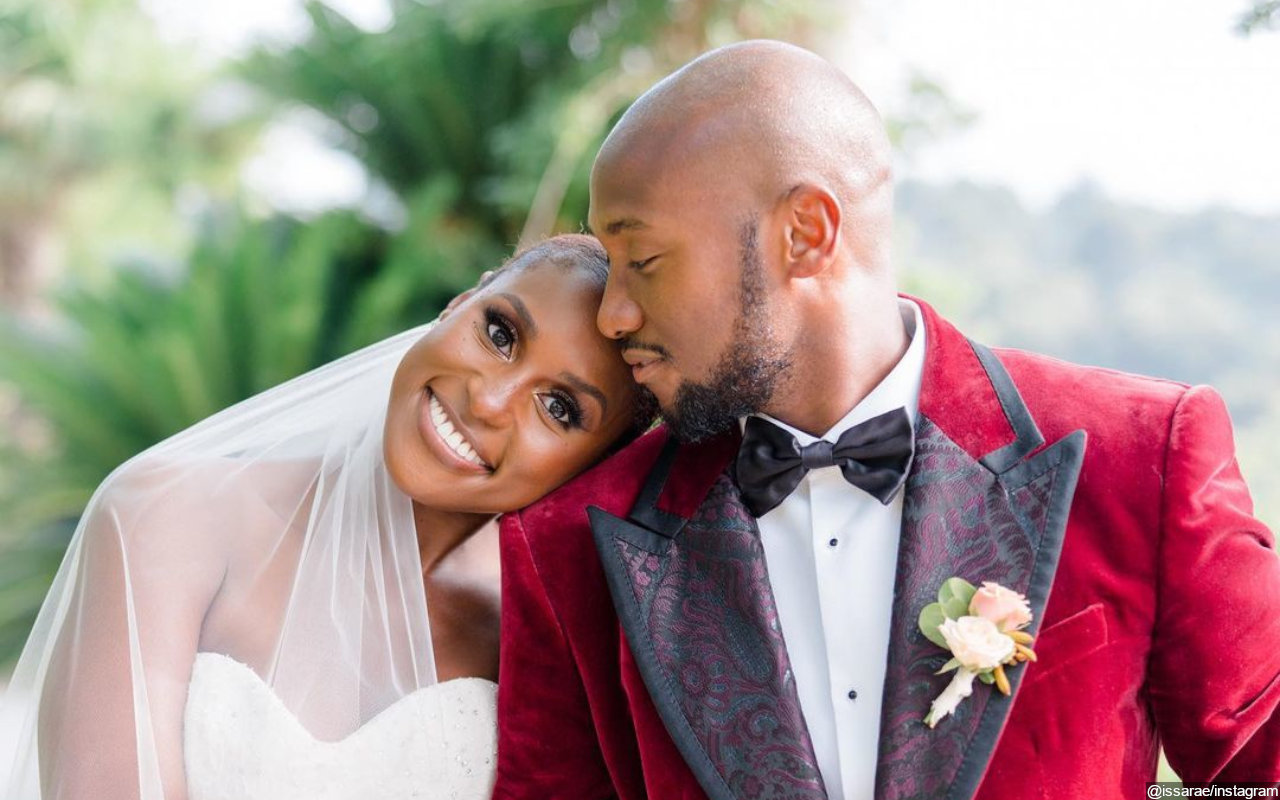 Issa Rae Offers a Peek at Her Secret Wedding Day Look