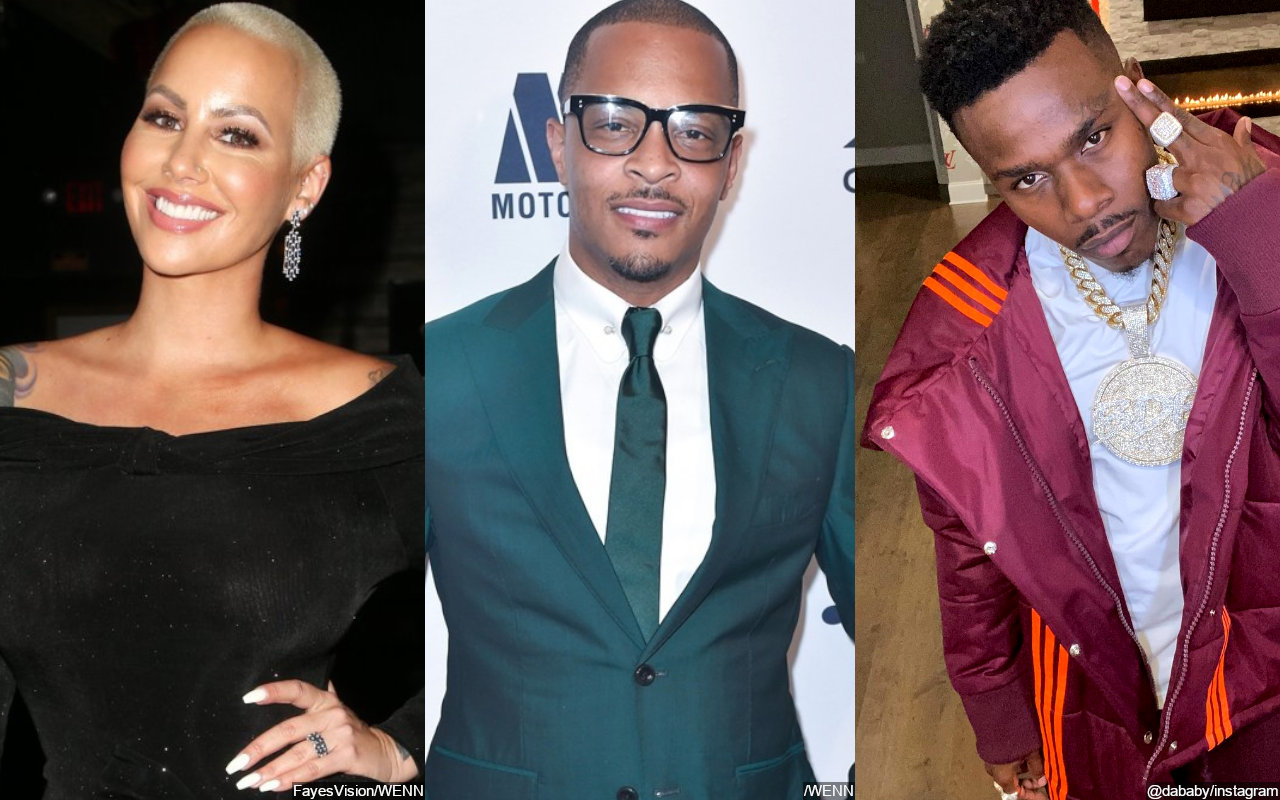 Amber Rose Slams T.I. for Promoting 'Hatred' by Defending DaBaby's Homophobic Rant