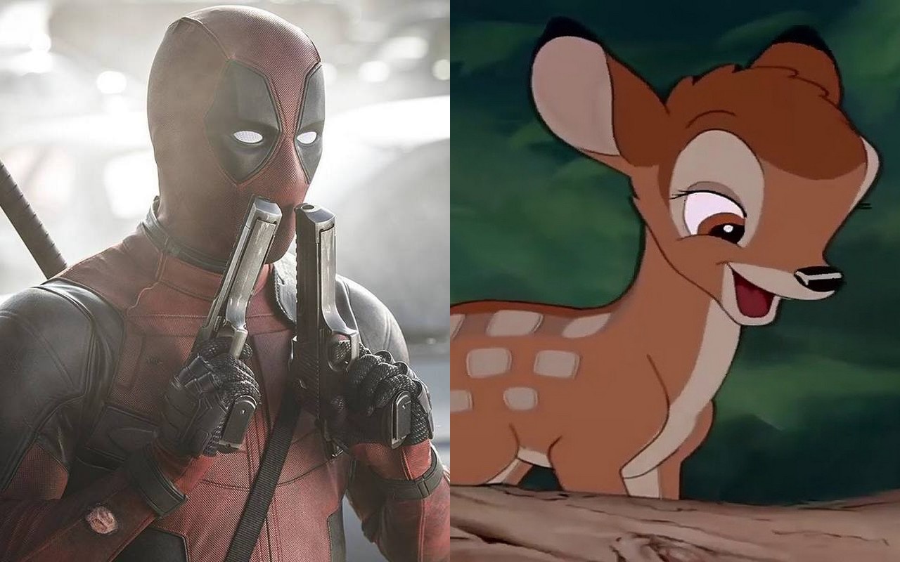 Ryan Reynolds' Deadpool and Bambi Crossover Pitch Turned Down by Disney 