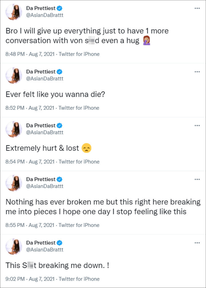 Asian Doll's Tweets