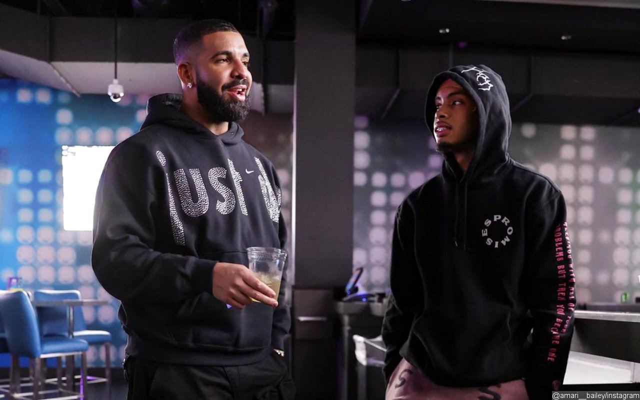 Drake Spoils Rumored GF's Son With Iced Out Pendant