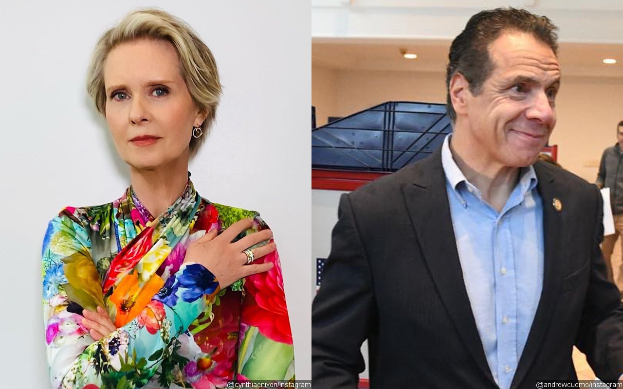 Cynthia Nixon Makes a Dig at Andrew Cuomo for Being Stripped of His Emmy Award