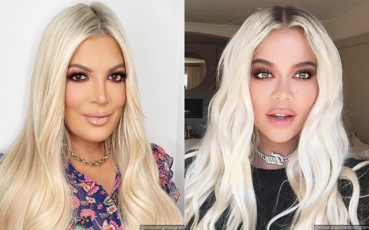 Tori Spelling Shares First Pics After Being Compared to Khloe Kardashian Amid Plastic Surgery Rumors