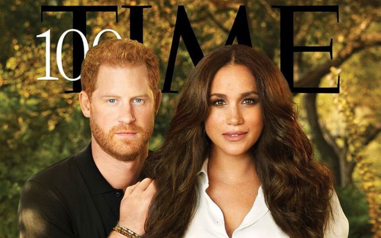 Prince Harry and Meghan Markle's Time 100 Cover Mocked Over Botched Airbrushing Job