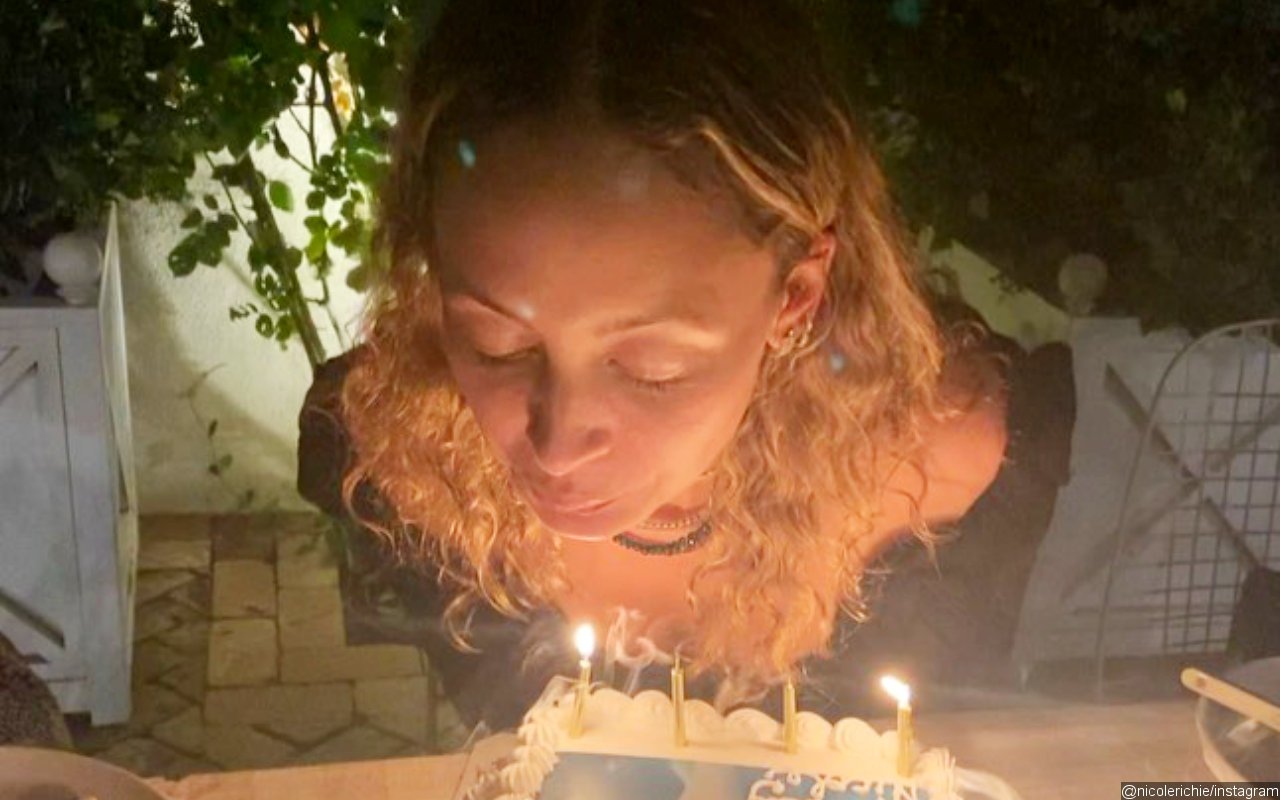 Watch Nicole Richie's Shocking Reaction When Her Hair Catches Fire on Her 40th Birthday