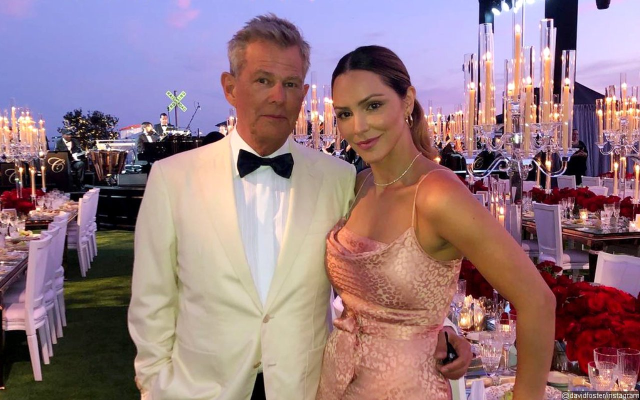 David Foster Calls Katharine McPhee 'Hot Mom' After She Shares Flirty Lingerie Video