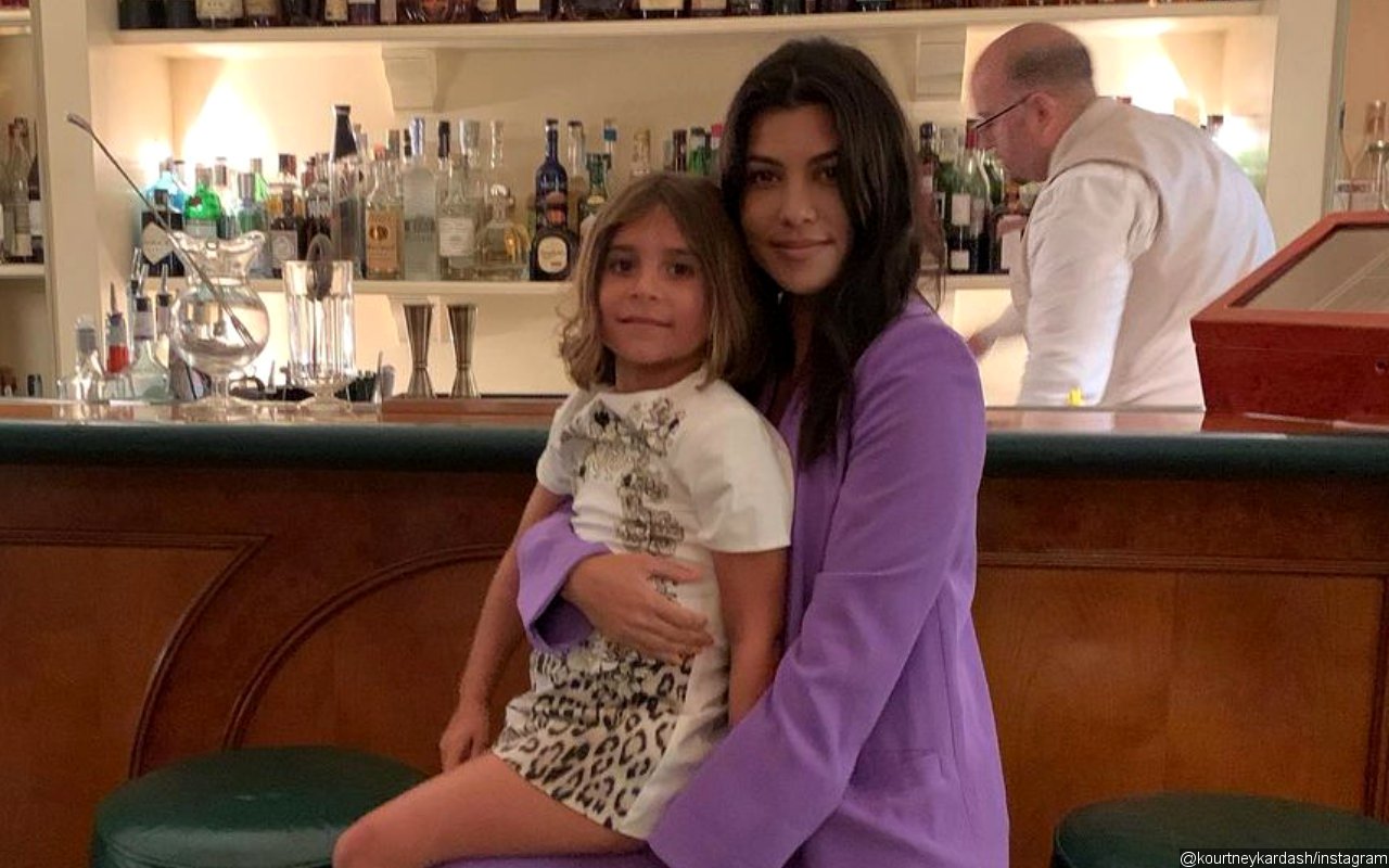 Kourtney Kardashian's Daughter Penelope Looks Totally Unrecognizable With Face Tattoos
