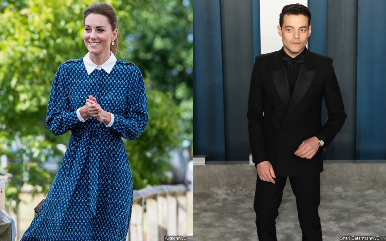 Kate Middleton Caught Off Guard by Rami Malek's Questions