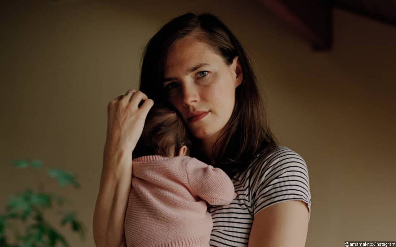 Amanda Knox Hiding Baby's Arrival for 'Several Months' as She's Worried About Paparazzi