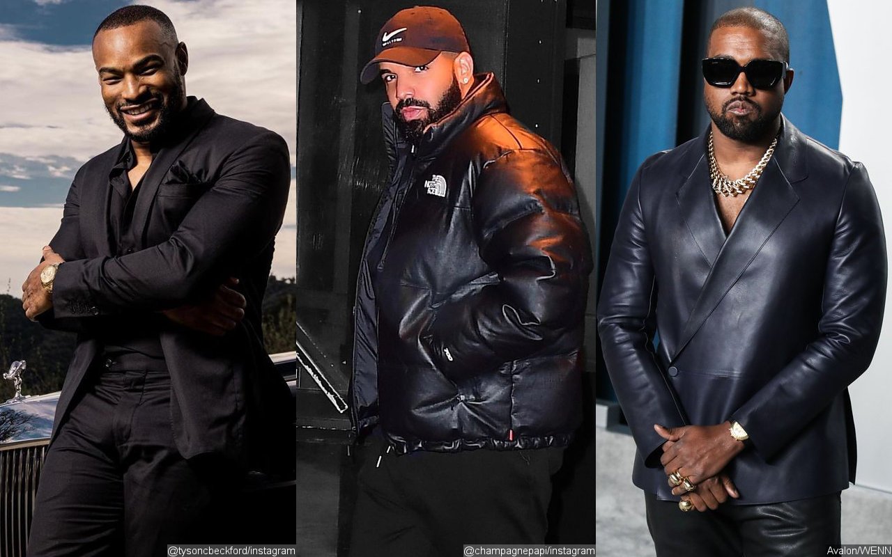 Tyson Beckford Shades Drake and Kanye West Amid Lipo Rumors