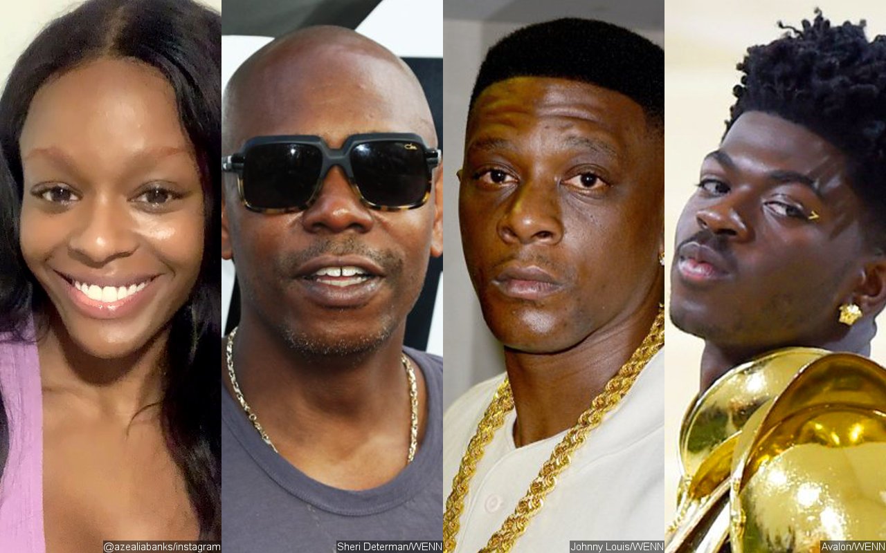 Azealia Banks Rips Both Dave Chappelle and Boosie Badazz Following Rapper's Lil Nas X Remarks