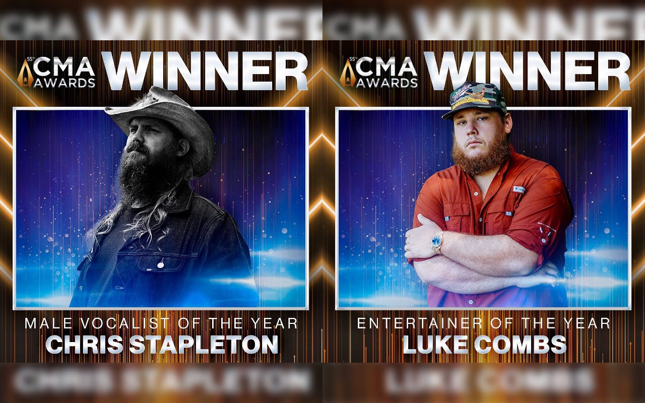 CMA Awards 2021: Chris Stapleton Comes Out As Biggest Winner, Luke Combs Bags Coveted Prize