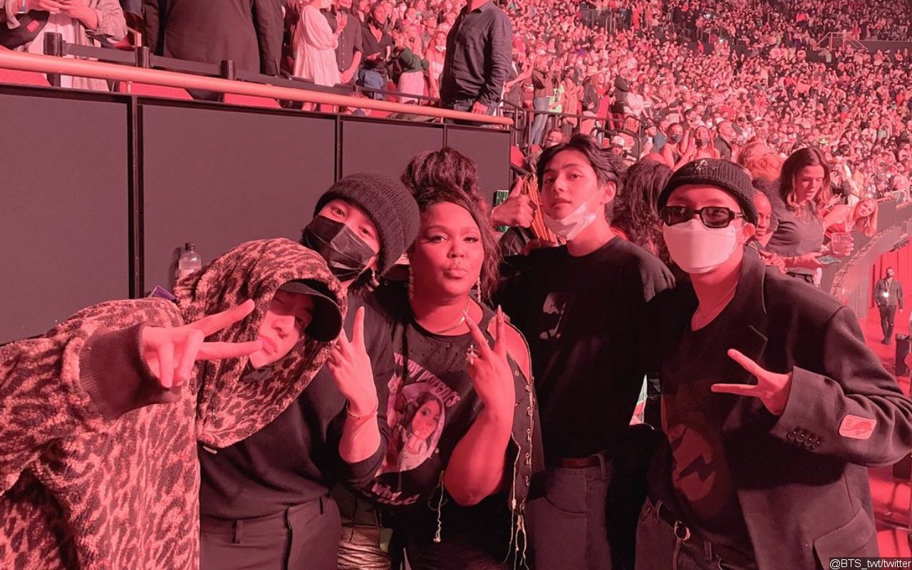 Lizzo Hangs Out With 'BFF' BTS at Harry Styles' Concert in L.A.