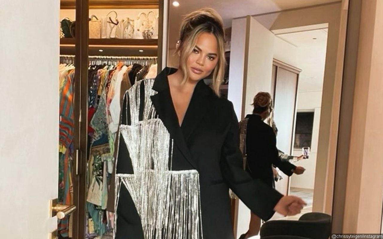 Chrissy Teigen Targeted Again by West Hollywood Boutique in Its 2021 Holiday Display